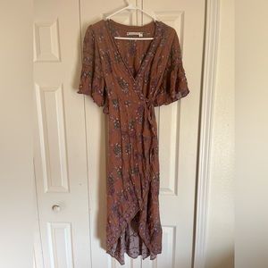 Chelsea and violet wrap dress